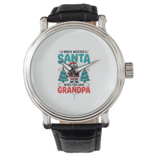Grandpa Christmas Santa Family Watch