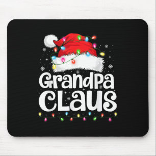 Grandpa Claus Matching Family Christmas Funny Xmas Mouse Pad