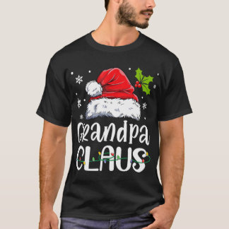 Grandpa Claus Shirt Christmas Pajama Family Matchi