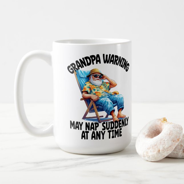 Grandpa Coffee Mug (With Donut)