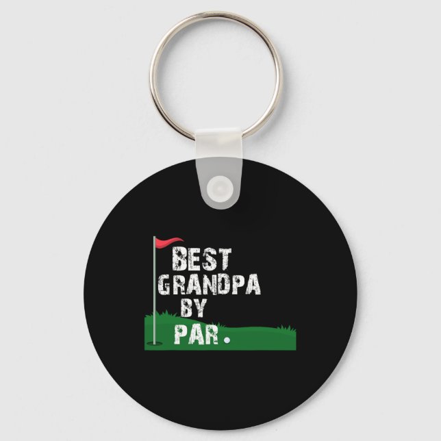 Grandpa Dad Daddy Father Fathers Day  Keychain (Front)