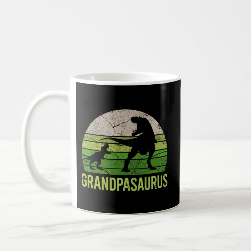 Grandpa Dinosaur Dad Daddy Grandpasaurus Coffee Mug