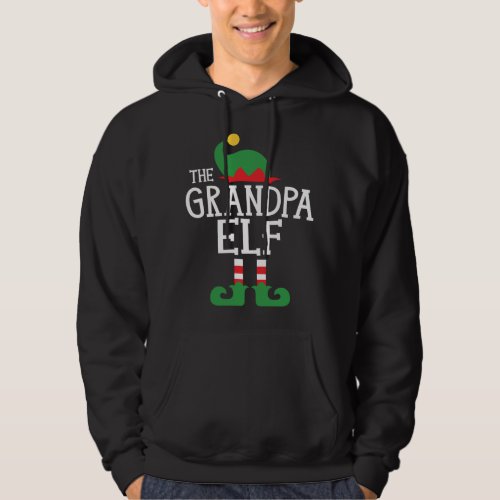 Grandpa Elf Family Christmas Matching Top