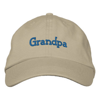 Grandpa Embroidered Baseball Cap