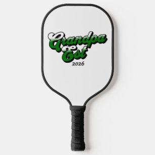 Grandpa Established, Grandparent Gift Pickleball Paddle