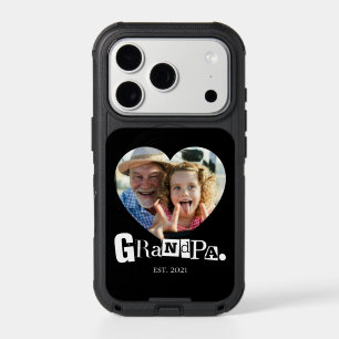 Grandpa Established Heart Photo Cute Gift iPhone 17 Pro Case