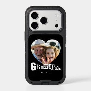 Grandpa Established Photo Gift For Grandfather iPhone 17 Pro Case