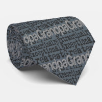 Grandpa Extraordinaire Neck Tie