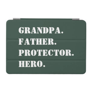 Grandpa Father Protector Hero Text Father's Day iPad Mini Cover
