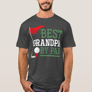 Grandpa Fathers Day Hobby Golfer Gift Golf T-Shirt