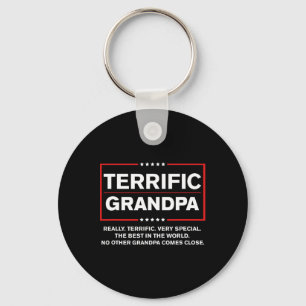 Grandpa - Funny Donald Trump Campaign Style  Keychain