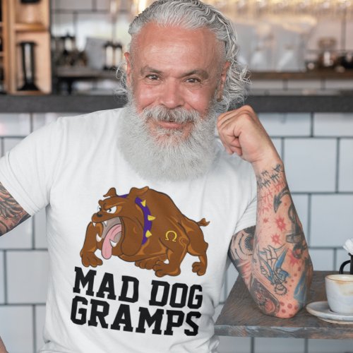 GRANDPA FUNNY MAD DOG GRAMPS T_SHIRT