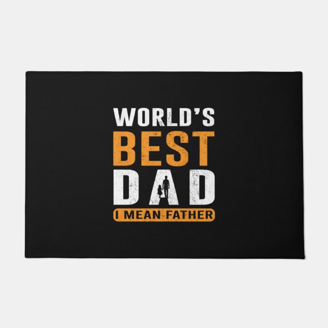 Grandpa Gift | I Mean Father Doormat (Front)