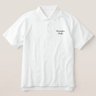 Grandpa Golfs Polo