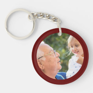 Grandpa Grandchildren Create your own Photo Keychain