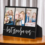 Grandpa Grandchildren Photo Collage Plaque<br><div class="desc">Capture the love between Papa and his grandchildren with our Grandpa Grandchildren Photo Collage Plaque. This personalized plaque features a heartwarming photo collage, beautifully displaying cherished moments shared between Papa and his beloved grandchildren. Surrounding the photos is the endearing title "Papa, " adding a special touch to the design. Crafted...</div>