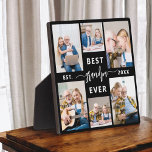 Grandpa Grandfather Grandchildren Photo Collage Plaque<br><div class="desc">Celebrate the special bond between Papa and his grandchildren with our "Papa Grandfather Grandchildren Photo Collage" plaque. This personalized plaque beautifully showcases a collection of cherished photos, capturing precious moments and memories shared between Papa and his beloved grandchildren. The heartfelt title "Papa" prominently displayed adds a touch of warmth and...</div>