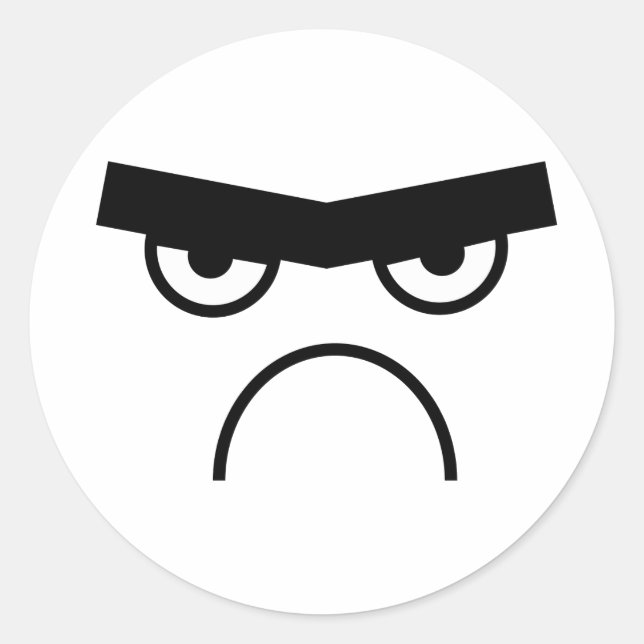 Grandpa Grumpalumpagus Classic Round Sticker (Front)