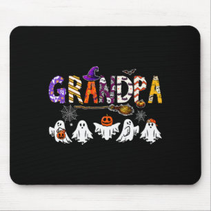 Grandpa Halloween Boo Ghost Horror Costume Funny P Mouse Pad