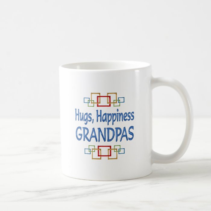 Grandpa Hugs Coffee Mugs