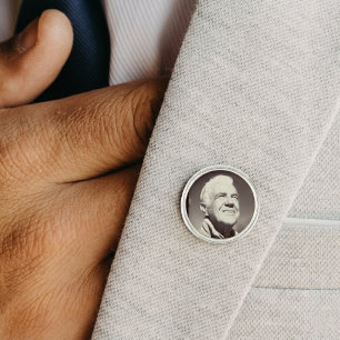 Grandpa in Heaven Groom's Wedding Memorial Lapel Pin