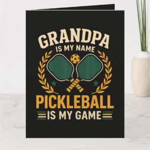 Grandpa Is My Name Thank You Card