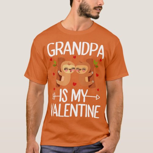 Grandpa Is My Valentine T_Shirt