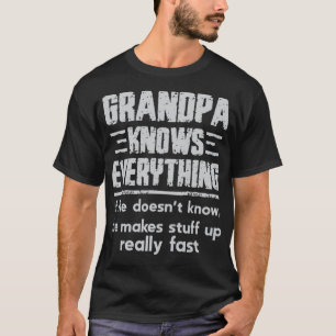 Grandpa Know horse riding humor  T-Shirt