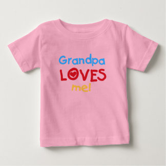 Grandpa Loves Me Baby T-Shirt