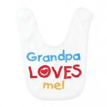 Grandpa Loves Me Bib Grandpa Loves Me Bib