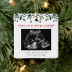 Grandpa Merry Christmas Ultrasound Photo