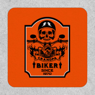 Grandpa Motorbike Rider Patch