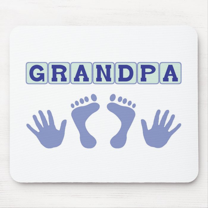 Grandpa Mouse Pads