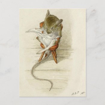 Grandpa Mouse Watercolor Recipe Cards by kidslife at Zazzle