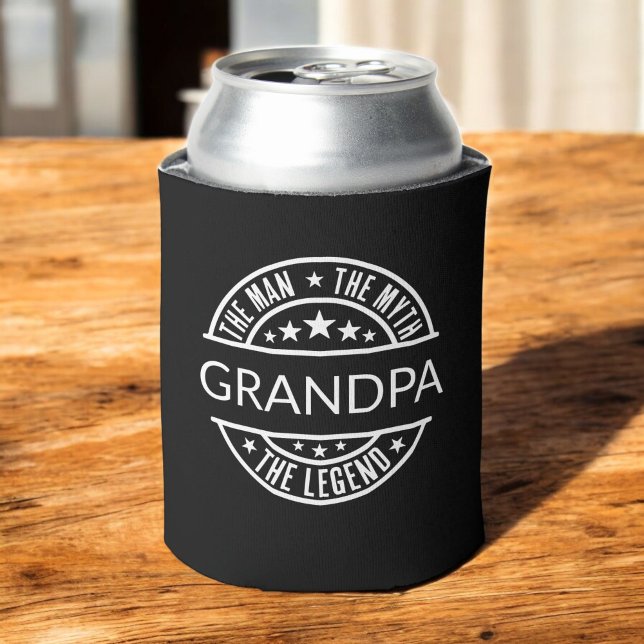 Grandpa Name The Man The Myth The Legend Can Cooler (Creator Uploaded)