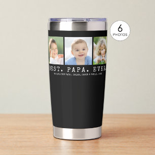 Grandpa Nickname 6 Photos Personalized Insulated Tumbler