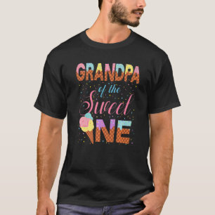 Grandpa Of Sweet One 1st Birthday Matching Family  T-Shirt