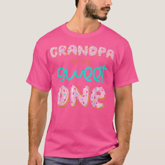 Grandpa of Sweet One First Birthday Matching Famil T-Shirt