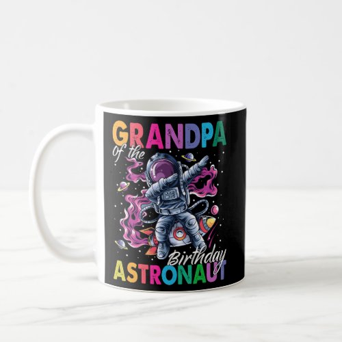 Grandpa Of The Astronaut Space Theme Coffee Mug