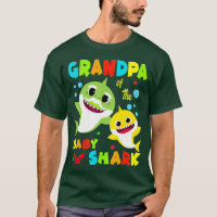 Grandpa Of The Baby Shark Birthday Grandpa Shark
