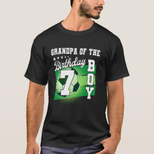 Grandpa Of The Birthday Boy Its My 7th Birthday Bo T-Shirt