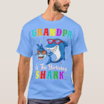 Grandpa Of The Shark Birthday Family Birthday Gran T-Shirt<br><div class="desc">Grandpa Of The Shark Birthday Family Birthday Grandson .</div>