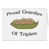 Grandpa Of Triplets (Front Horizontal)