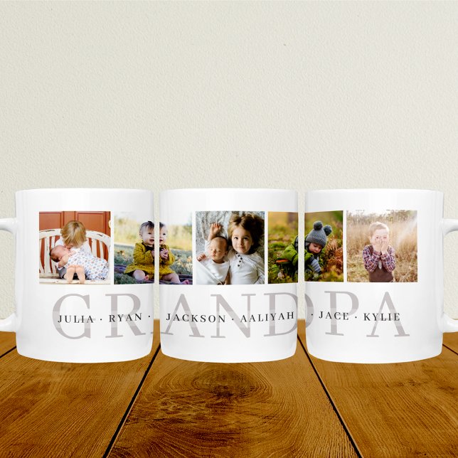 Grandpa Personalized Photo Mug (Creator Uploaded)