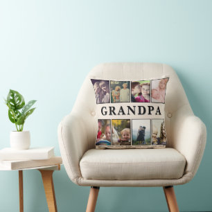 Grandpa Pillow – 8 Photos & Grandkids’ Names