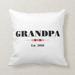 Grandpa Pillow. Throw Pillow