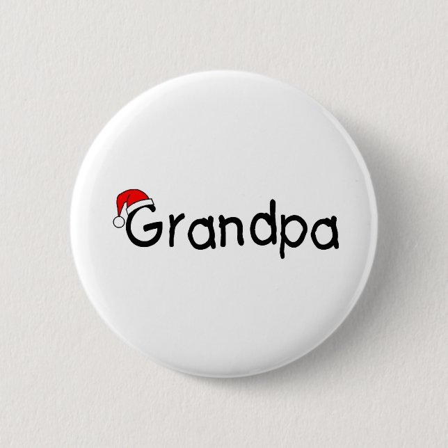 Grandpa Pinback Button (Front)