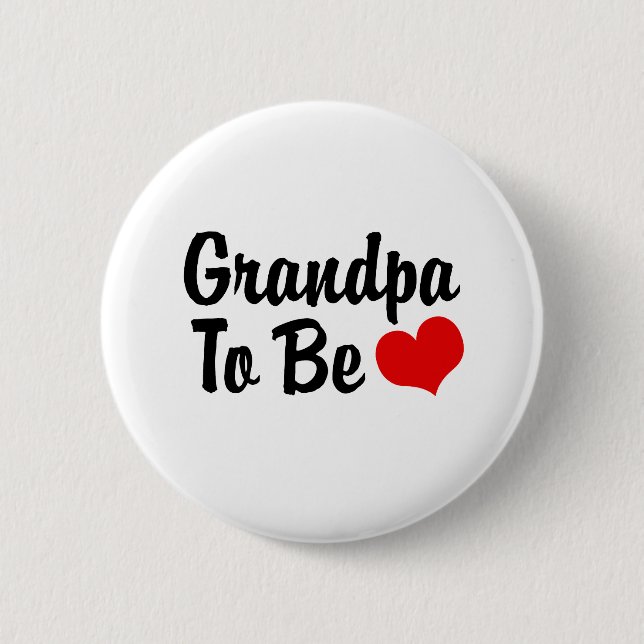 Grandpa Pinback Button (Front)