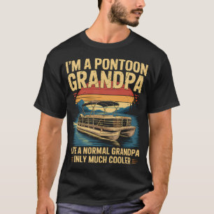 Grandpa Pontoon Boat Lover T-Shirt
