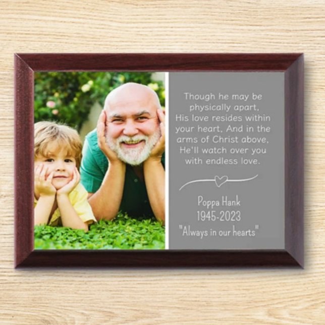 Grandpa Remembrance Custom Wall Plaque  (Creator Uploaded)